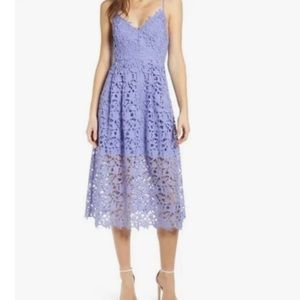 ASTR Lilac Lace Dress Size Medium